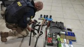PRF apreende armas e milhares de munições nas BR-101 e 282
