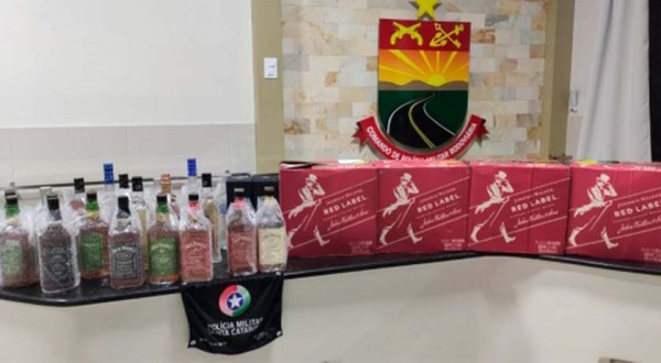 PMRv apreende contrabando avaliado em R$ 40 mil