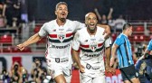 Grêmio é superado pelo São Paulo e amarga derrota no Brasileirão
