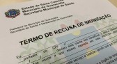 Munícipes que optarem por não receber a imunização contra a Covid deverão assinar Termo de Recusa