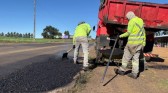 DNIT realiza operações Pare e Siga entre Chapecó e Pinhalzinho