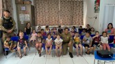 Semana Nacional do Trânsito: Polícia Militar realiza palestras educativas nas creches municipais