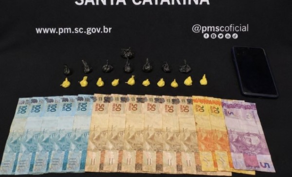 Adolescente é apreendido por tráfico após atravessar rio a nado