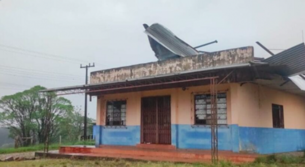 Tempestade intensa com granizo faz cidade do Oeste de SC decretar emergência