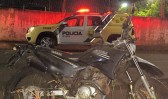 Polícia Militar recupera motocicleta furtada
