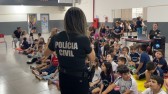 Polícia Civil realiza palestras contra o bullying na escola Castro Alves