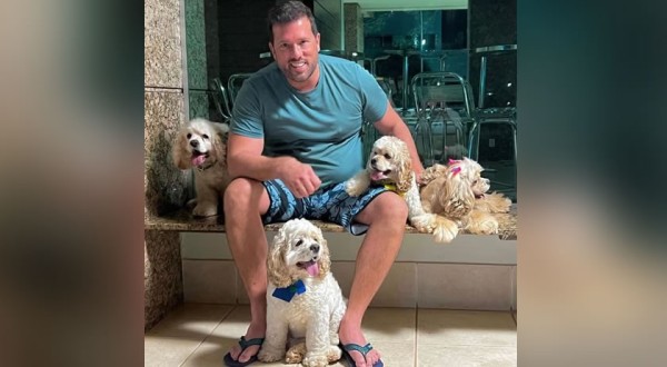 Jovem é preso após invadir casa de vizinho e esfaquear 3 cachorros em SC