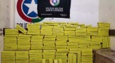 Homens são flagrados jogando 195 kg de maconha no mato em SC