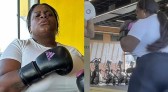 Lutando na academia, Jojo Todynho exibe curvas mais secas