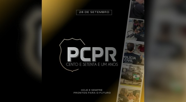 Polícia Civil do Paraná comemora 171 anos de dedicação e serviço à população