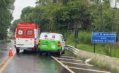 Colisão entre moto e carro deixa duas pessoas feridas entre Verê e Itapejara D'Oeste