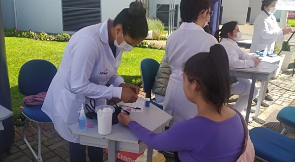Hospital e Senac realizam atividade alusiva ao Dia Mundial da Saúde