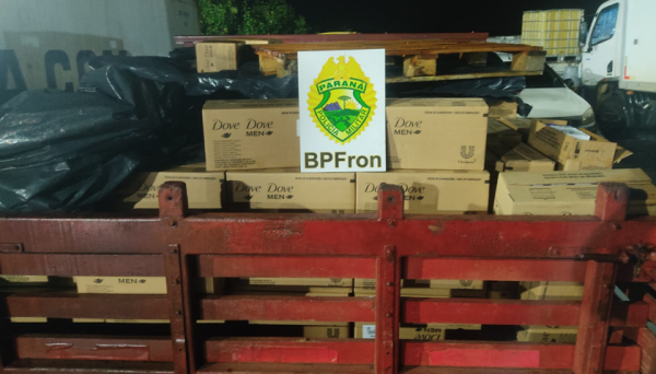BPFRON apreende carga com mais de 19 mil sabonetes