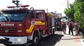 Princípio de incêndio é registrado no centro