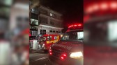 Incêndio em prédio mobiliza Corpo de Bombeiros