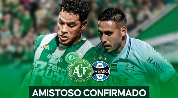Chapecoense encara o Grêmio em amistoso de preparação para a sequência da temporada