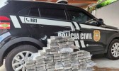 Carga de cocaína que pode chegar a R$ 40 milhões é apreendida em SC