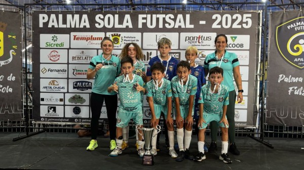 Squad Futsal Sub-12 conquista título da 3ª Copa Palma Sola Série Prata