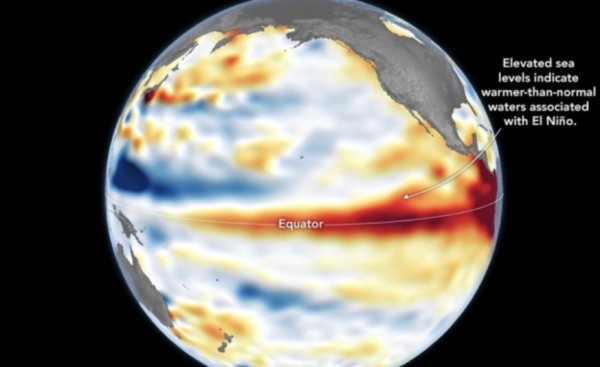 El Niño pode atingir intensidade muito elevada e aumentar risco de chuvas no Sul do Brasil