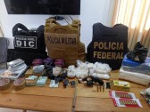 Polícia Federal combate crime de tráfico de drogas no Oeste de SC