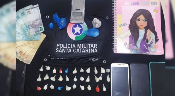 PM flagra tráfico de drogas em boate às margens da SC 283