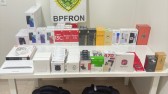 BPFRON apreende produtos eletrônicos contrabandeados
