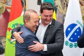 SC e PR assinam acordo de royalties do petróleo que vai garantir R$ 340 milhões em obras de infraestrutura