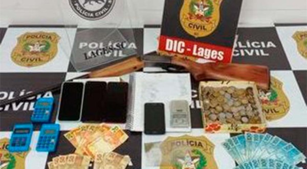 Homem é preso em flagrante por tráfico de drogas