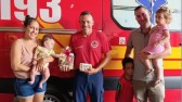 Bebê de 4 meses é salvo após engasgamento e família agradece bombeiros