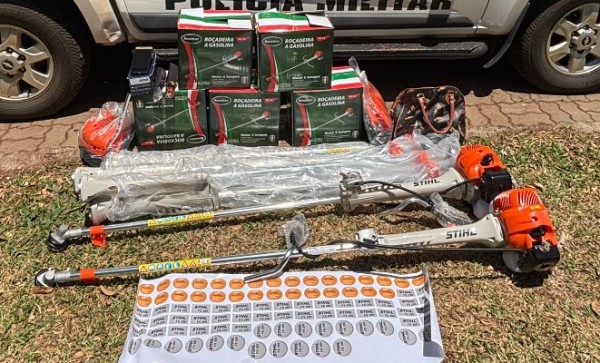 Homem é preso por vender roçadeiras com indícios de falsificação