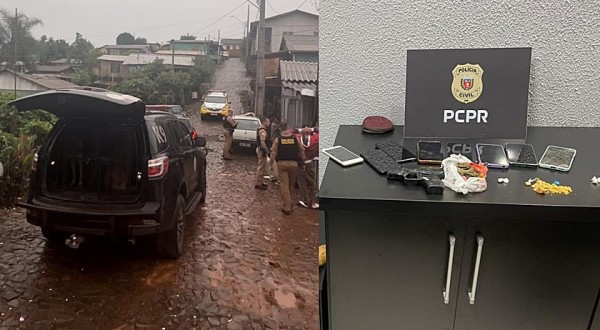 Três pessoas são presas em ação conjunta das Policias Civil e Militar