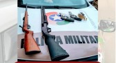 Após ter ameaçado matar outra pessoa, adolescente é apreendido por porte ilegal de arma de fogo