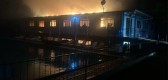 Incêndio destrói prédio do Piscina Clube