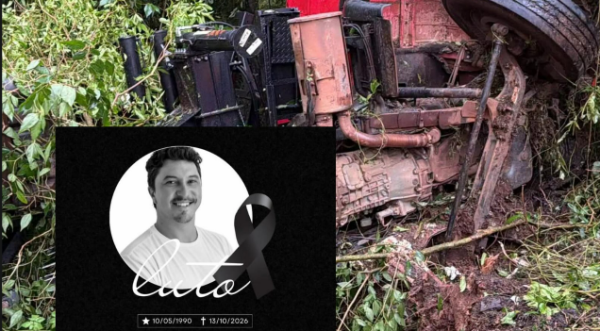 Motorista que morreu em acidente na PR-182 é identificado