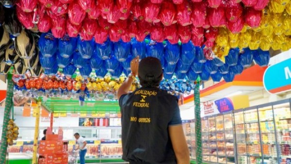 Operação do Inmetro encontra mais de 8 mil irregularidades em produtos de Páscoa em todo Brasil