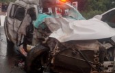 Acidente na BR-282 deixa três mortos em SC