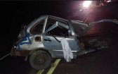 Motorista de veículo com placas de Maravilha morre em grave acidente na BR-116