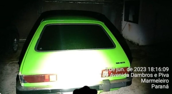 Motorista é preso após fazer manobras perigosas na frente da Polícia em Marmeleiro