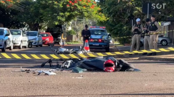 Motociclista de 20 anos morre após grave acidente no Bairro Coqueiral