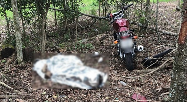 Jovem morre em saída de pista seguida de queda de moto na PR 182