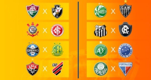 CBF define confrontos das oitavas de final da Copa do Brasil 2026