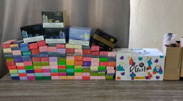PM de Marmeleiro apreende grande quantidade de cigarros eletrônicos