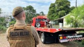 Polícia Militar recupera motocicleta furtada em menos de uma hora