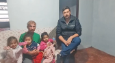 População das cidades gêmeas dão show de solidariedade e pai de família com três filhas recebe inúmeras doações e consegue emprego