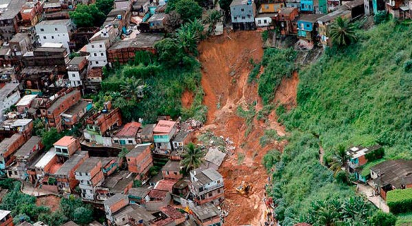 Brasil tem 13,5 mil áreas de risco mapeadas para desastres naturais