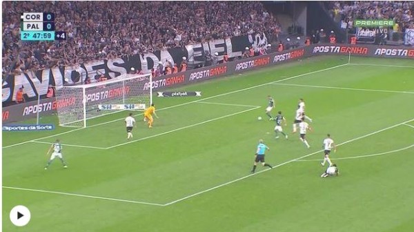 Corinthians e Palmeiras empatam Dérbi de chances perdidas e expulsões no fim