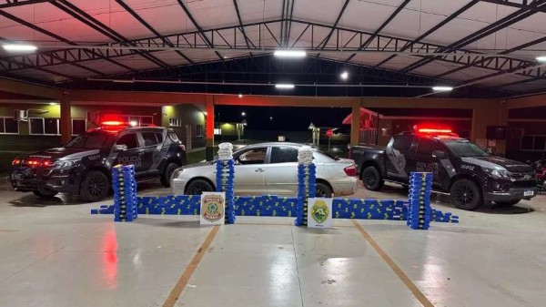 Homem é preso com R$ 2 milhões em drogas no Paraná