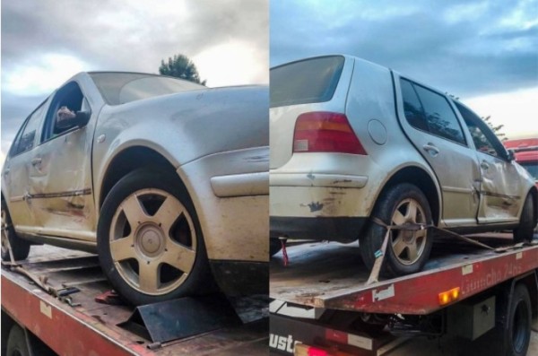 Homem sob efeito de drogas é preso pela PRF após carro quebrar e ele se recusar a sair do carro na BR-163