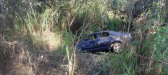 Motorista fica ferido após saída de pista no Oeste de SC