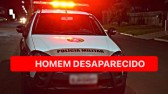 Polícia Militar registra desaparecimento de pessoa